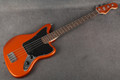 Squier FSR Affinity Jaguar Bass H - Metallic Orange - Gig Bag - 2nd Hand