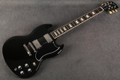 Gibson SG Standard 61 - 2022 - Ebony - Hard Case - 2nd Hand