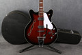 Fender Modern Player Coronado II - Black Cherry Burst - Hard Case - 2nd Hand