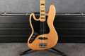 Squier Classic Vibe 70s Jazz Bass - Left Handed - Natural - Hard Case - 2nd Hand