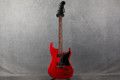 Squier Paranormal Strat-O-Sonic - Crimson Red Transparent - 2nd Hand