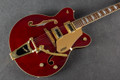 Gretsch G5422TG Electromatic Classic Hollow Body Walnut Stain - Case - 2nd Hand