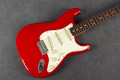 Squier Stratocaster 1980s - MIJ - Red - Hard Case - 2nd Hand