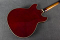 Ibanez AS93 - Transparent Cherry - Hard Case - 2nd Hand