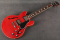 Gibson Memphis ES-339 - 2016 - Satin Cherry - Hard Case - 2nd Hand