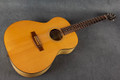 Jimmy Moon Guitars 0001 with Pickup - Natural - Hard Case - 2nd Hand