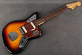 Squier Vintage Modified Jaguar - 3 Tone Sunburst - Gig Bag - 2nd Hand