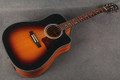 Epiphone Masterbilt DR-400 MCE - Vintage Sunburst Satin - Gig Bag - 2nd Hand