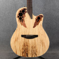 Ovation Celebrity Elite Exotic CE44P-SM Mid Depth - Spalted Maple - 2nd Hand