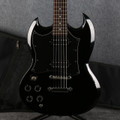 Epiphone SG G-310 - Left Handed - Ebony - Gig Bag - 2nd Hand