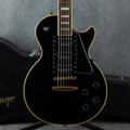 Epiphone Les Paul Custom 3 Pickup - Seymour Duncans - Black - Case - 2nd Hand