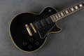 Epiphone Les Paul Custom 3 Pickup - Seymour Duncans - Black - Case - 2nd Hand