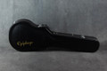 Epiphone Les Paul Custom 3 Pickup - Seymour Duncans - Black - Case - 2nd Hand