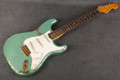 Fender Custom Shop 61 Stratocaster Relic - Mystic Surf Green - Case - 2nd Hand