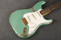 Fender Custom Shop 61 Stratocaster Relic - Mystic Surf Green - Case - 2nd Hand