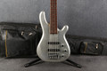 Fernandes Gravity 5 Electric Bass - Silver - Gig Bag - 2nd Hand
