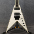 BC Rich NJ Deluxe Jr V - Pearl White - 2nd Hand