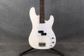 Redwood Electric Bass Guitar - White - 2nd Hand