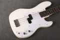 Redwood Electric Bass Guitar - White - 2nd Hand