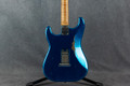 Xotic California Classic XSC1 5A Maple Neck - Blue Sparkle - Case - 2nd Hand