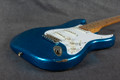 Xotic California Classic XSC1 5A Maple Neck - Blue Sparkle - Case - 2nd Hand