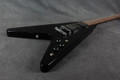 Gibson 80s Flying V - Ebony - Hard Case - 2nd Hand (134340)