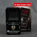 Sonic Research ST-200 Strobe Tuner Pedal - Boxed - 2nd Hand