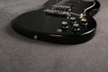 Gibson SG Standard - EMG Pickups - Ebony - Hard Case - 2nd Hand