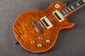 Vintage V100AFD ReIssued Electric Guitar - Flamed Amber - 2nd Hand (134432)