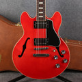 Gibson Memphis ES-339 - Satin Cherry - Hard Case - 2nd Hand