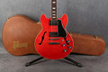 Gibson Memphis ES-339 - Satin Cherry - Hard Case - 2nd Hand