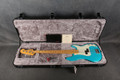 Fender American Professional II Precision Bass - Miami Blue - Case - 2nd Hand