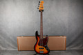 Fender American Vintage 62 Jazz Bass - 3 Tone Sunburst - Hard Case - 2nd Hand