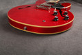 Epiphone ES-335 - Cherry - Neck Cracks **COLLECTION ONLY** - Ex Demo