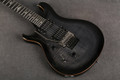 PRS SE Custom 24 Floyd - Left Handed - Charcoal Burst - Gig Bag - 2nd Hand