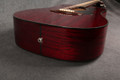 Guild D-125 Dreadnought Acoustic - Cherry Red - Hard Case - 2nd Hand