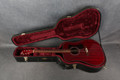 Guild D-125 Dreadnought Acoustic - Cherry Red - Hard Case - 2nd Hand