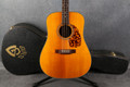 Blueridge BR-140 Dreadnought Acoustic - Natural - Hard Case - 2nd Hand