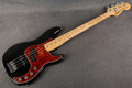 Fender American Deluxe Precision Bass - Black - Hard Case - 2nd Hand