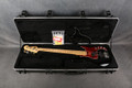 Fender American Deluxe Precision Bass - Black - Hard Case - 2nd Hand