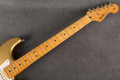 Fender Artist Series Lincoln Brewster Stratocaster Aztec Gold - Case - 2nd Hand