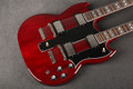 Gibson Custom Shop EDS-1275 Doubleneck - Cherry Red - Hard Case - 2nd Hand