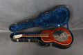 National M2 Mahogany Resonator - Natural - Hard Case - 2nd Hand