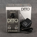 TC Helicon Ditto Mic Looper - Box & PSU - 2nd Hand