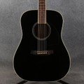 Ibanez PF15-BK Dreadnought Acoustic Guitar - Black - 2nd Hand