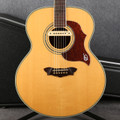 Washburn Cumberland J28SDL Jumbo Acoustic - Natural - Hard Case - 2nd Hand