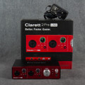 Focusrite Clarett 2 Pre USB Audio Interface - Box & PSU - 2nd Hand