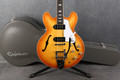 Epiphone USA Collection Casino - Royal Tan - Hard Case - 2nd Hand