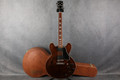 Gibson Memphis ES-335 Satin - Walnut - Hard Case - 2nd Hand