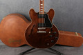 Gibson Memphis ES-335 Satin - Walnut - Hard Case - 2nd Hand